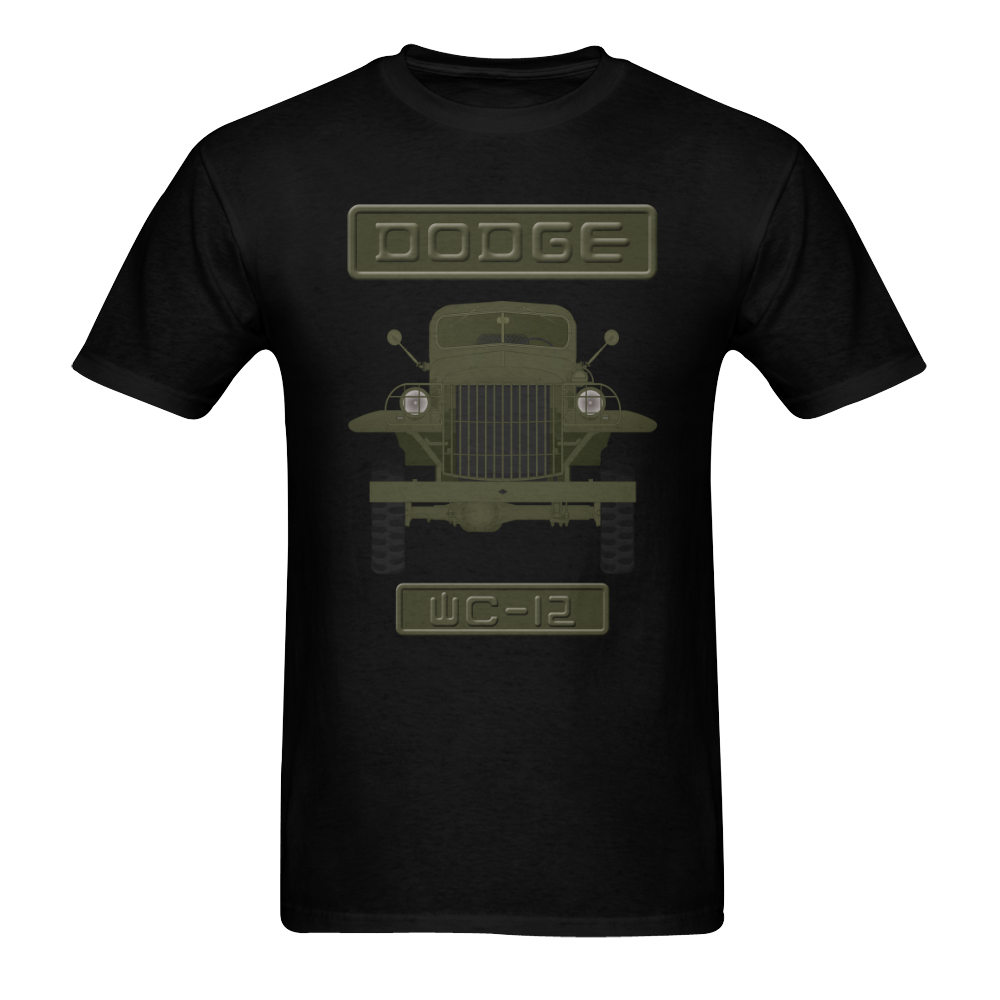 Dodge WC-12 Men's T-Shirt in USA Size (Two Sides Printing)
