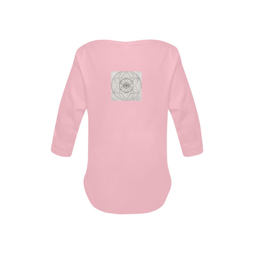 protection through fundamental mineral energy Baby Powder Organic Long Sleeve One Piece (Model T27)