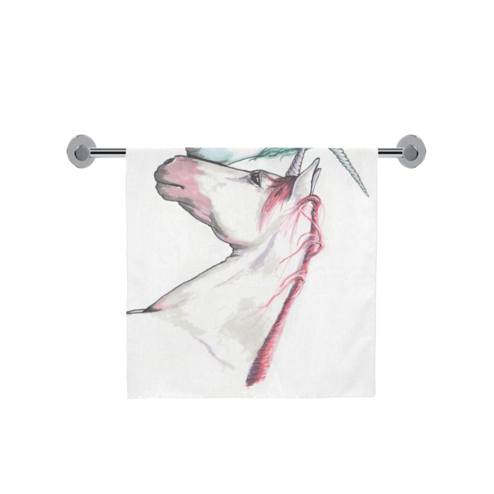 Unicorns in love Bath Towel 30"x56"