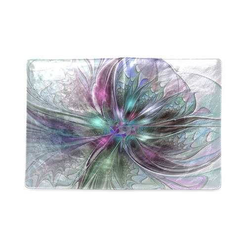Colorful Fantasy Abstract Modern Fractal Flower Custom NoteBook B5