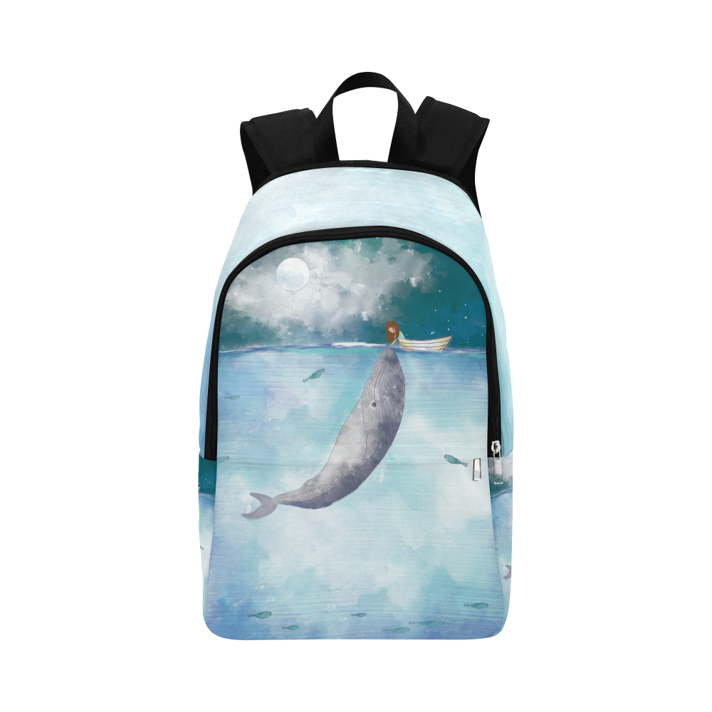 Dolphin Fabric Backpack for Adult (Model 1659)