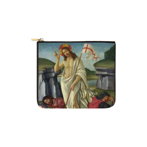 The Resurrection, 1490 by Sandro Botticelli Carry-All Pouch 6''x5''