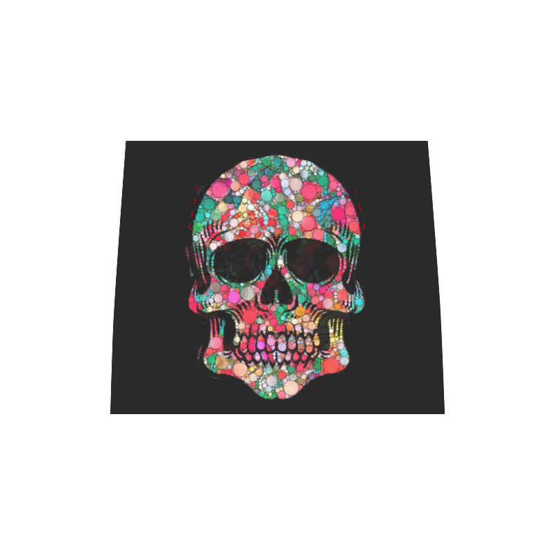 Awesome Bubble Skull A by JamColors Boston Handbag (Model 1621)