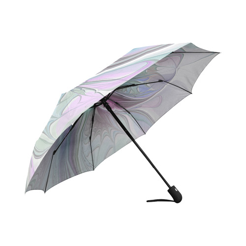Colorful Fantasy Abstract Modern Fractal Flower Auto-Foldable Umbrella (Model U04)