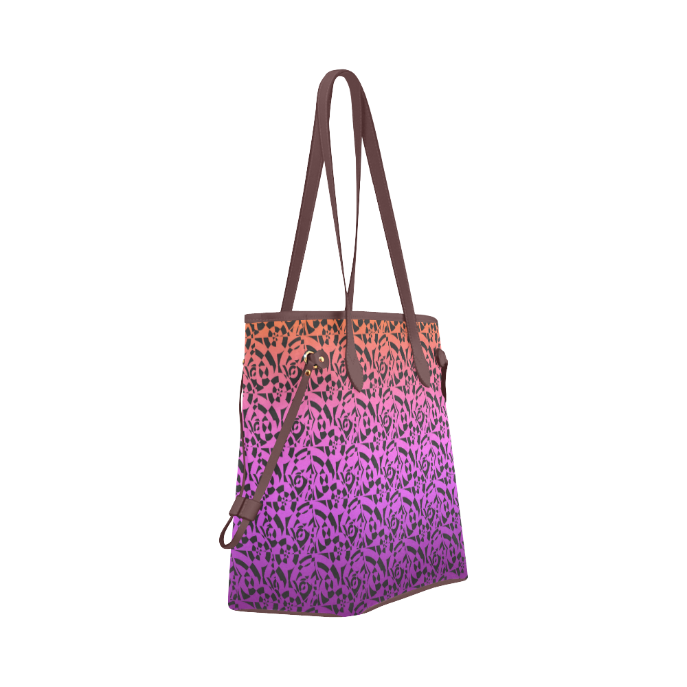 0-a23 Clover Canvas Tote Bag (Model 1661)