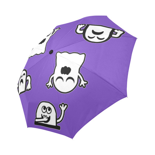 Peek-A-Boos Auto-Foldable Umbrella (Model U04)