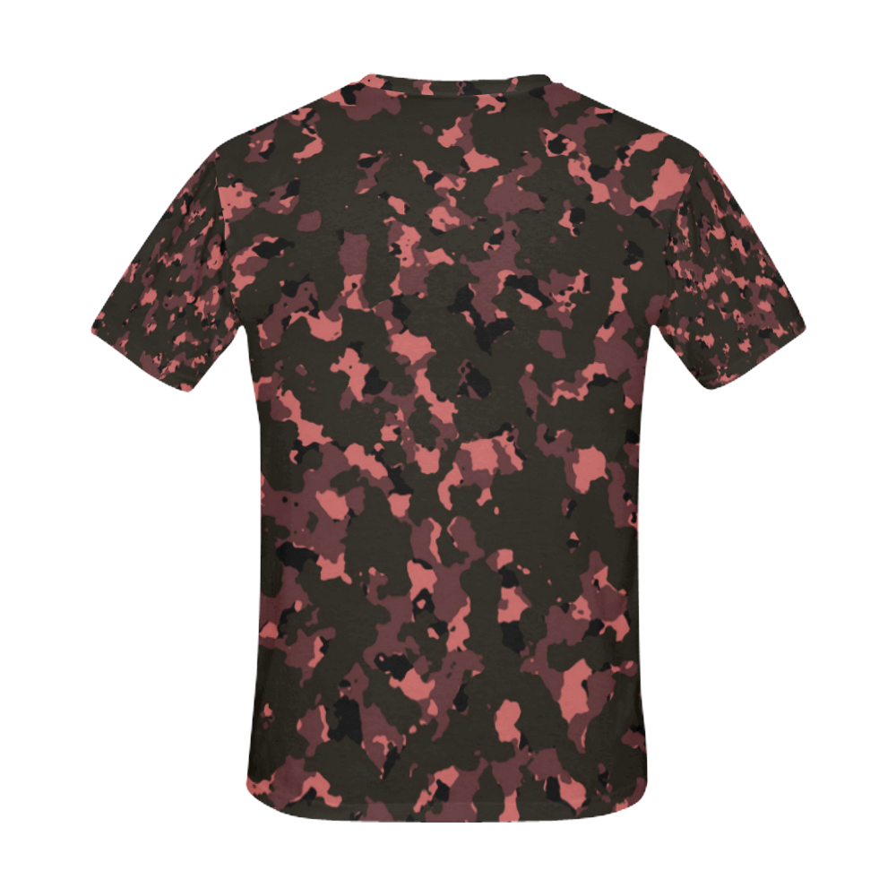 redcamo1 All Over Print T-Shirt for Men (USA Size) (Model T40)