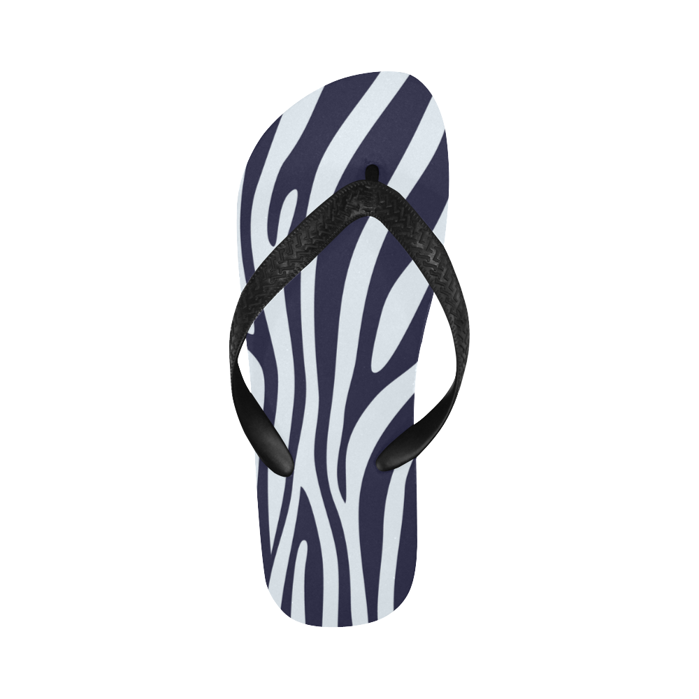 ZEBRA TEXTURE Flip Flops for Men/Women (Model 040)
