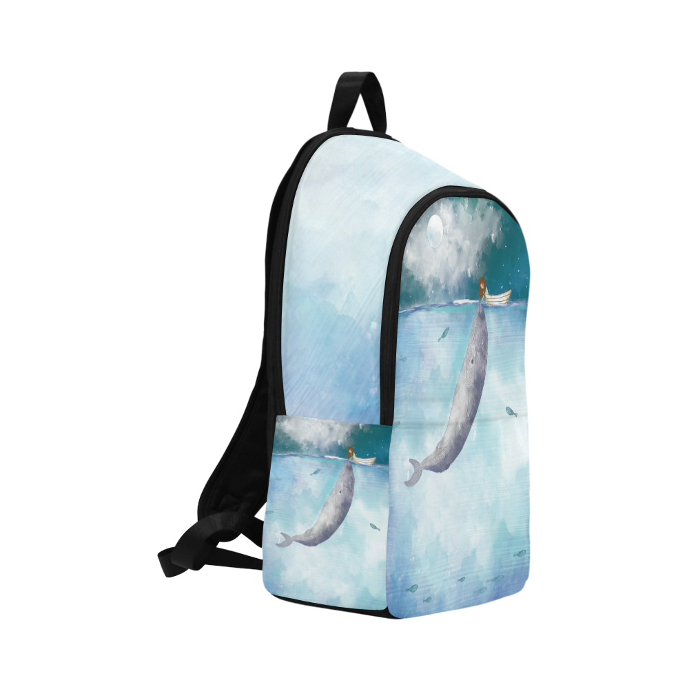 Dolphin Fabric Backpack for Adult (Model 1659)