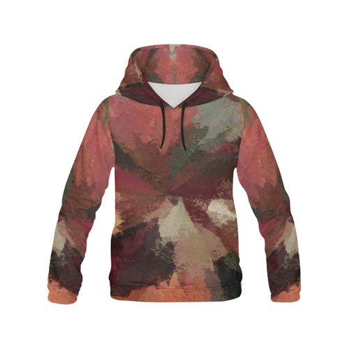 Autumn Radials All Over Print Hoodie for Men (USA Size) (Model H13)