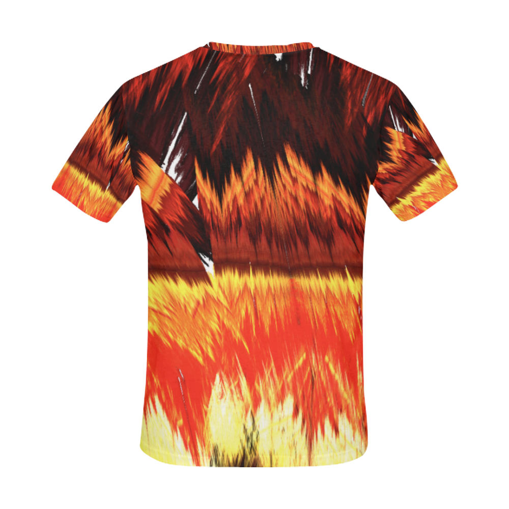 URBAN FIRE All Over Print T-Shirt for Men (USA Size) (Model T40)