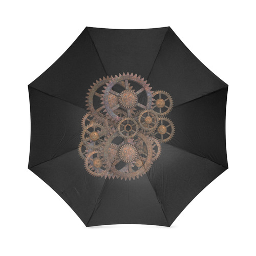 Sombrinha simples Steampunk Foldable Umbrella (Model U01)