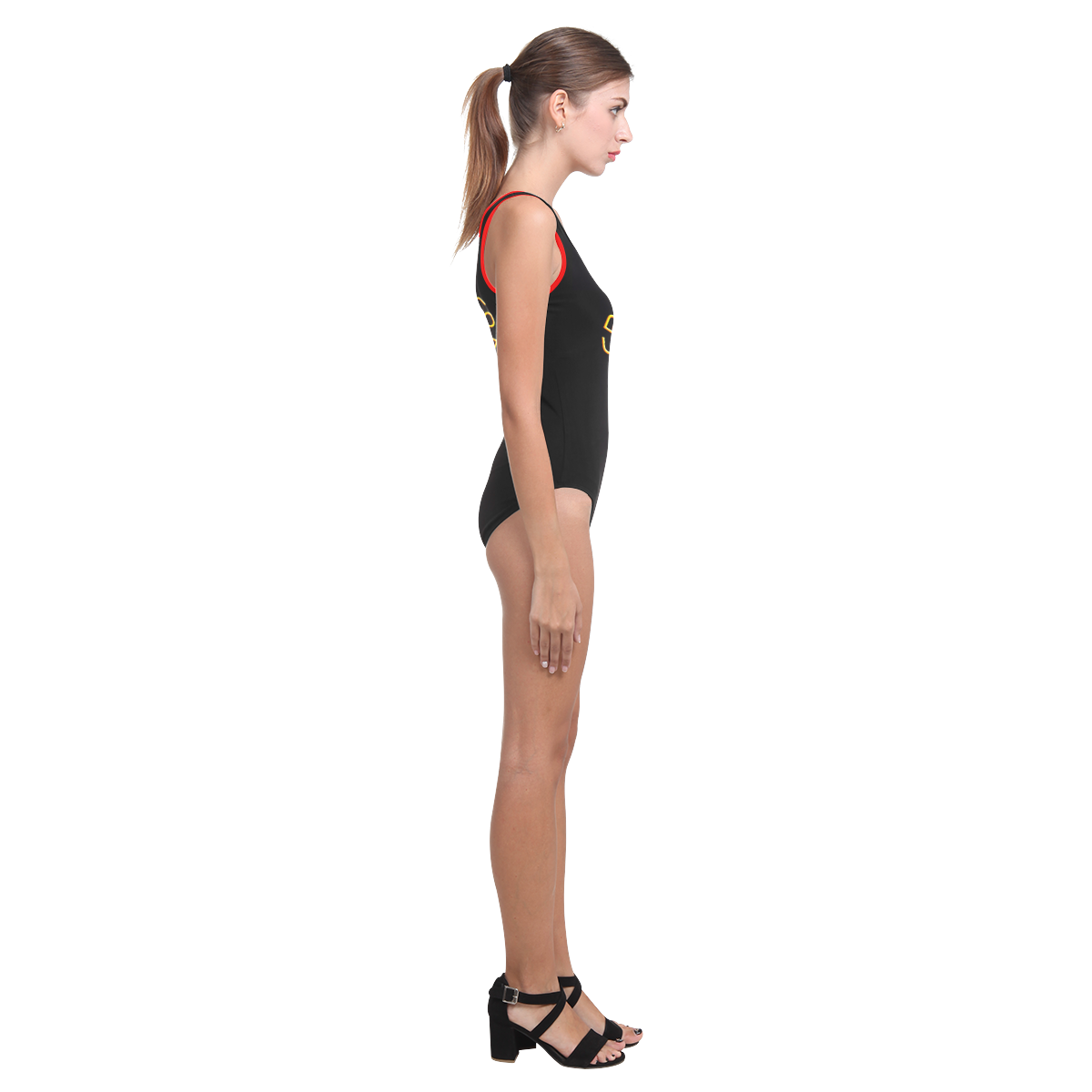 CRASSCO SWIM SUIT Vest One Piece Swimsuit (Model S04)