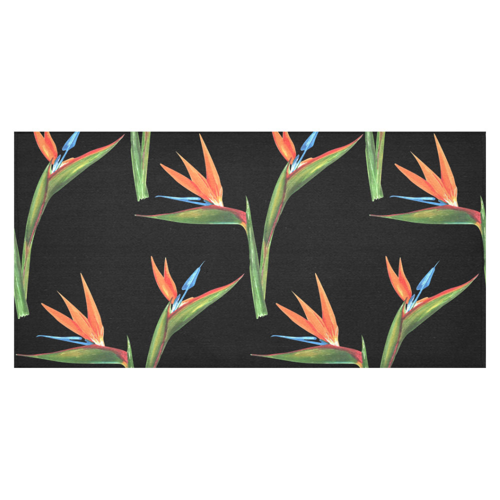 Birds of paradise Cotton Linen Tablecloth 60"x120"