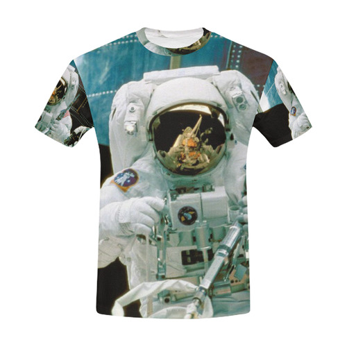 ASTRONAUT EVA-5 All Over Print T-Shirt for Men (USA Size) (Model T40)