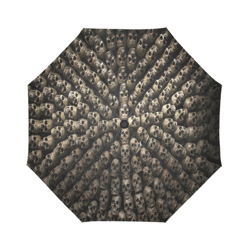 Sombrinha automatica Skull wall2 Auto-Foldable Umbrella (Model U04)