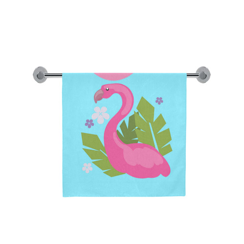 Pink flamingos Bath Towel 30"x56"