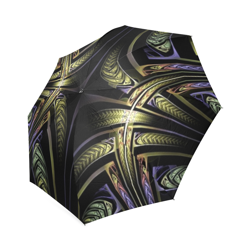 Fractal fantasia 6 Foldable Umbrella (Model U01)