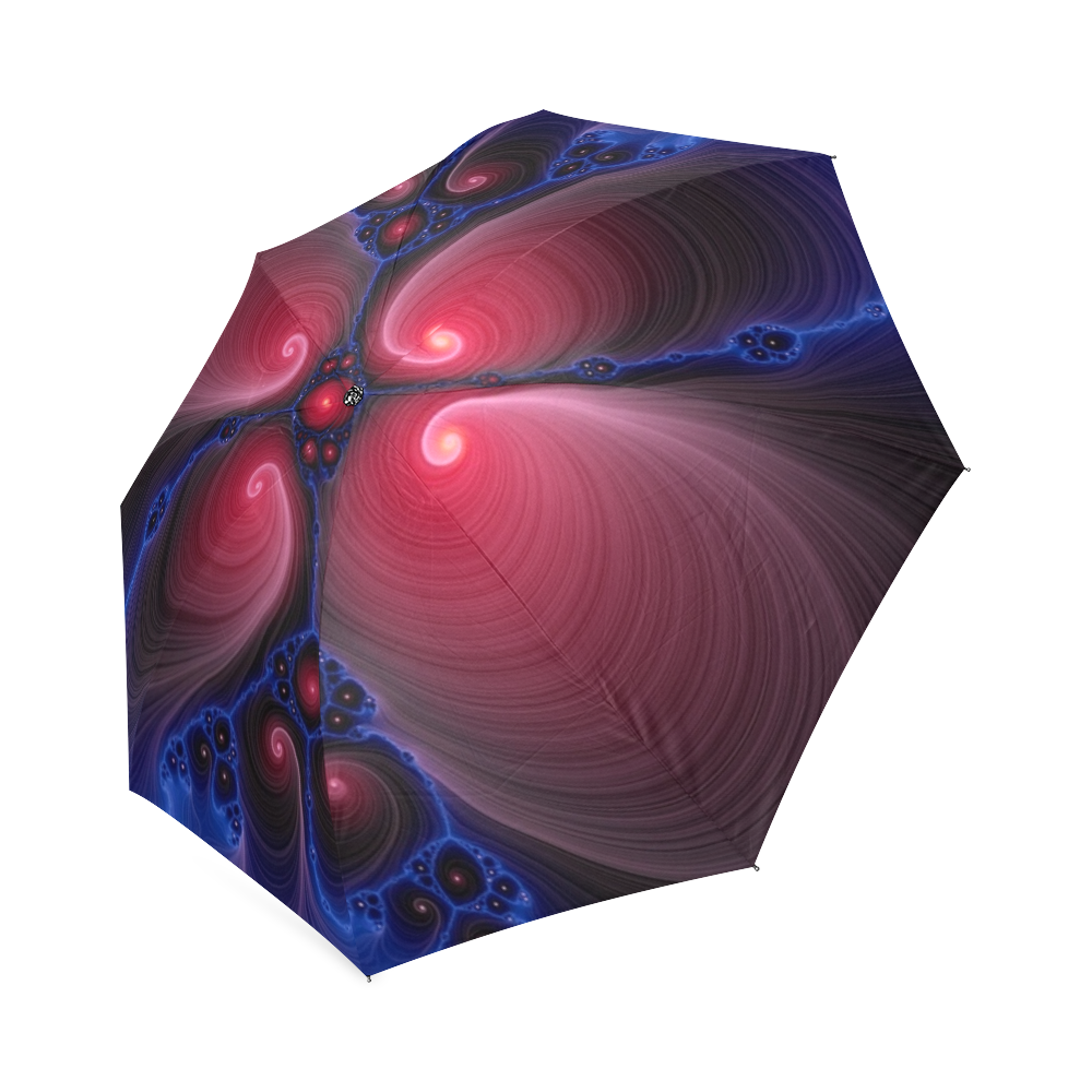 Fractal fantasia 18 Foldable Umbrella (Model U01)
