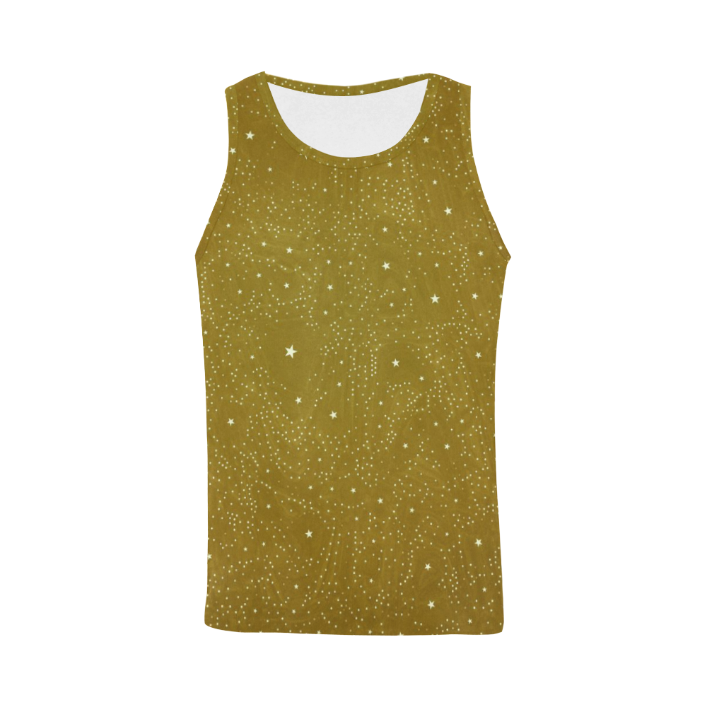 Awesome allover Stars 01C by FeelGood All Over Print Tank Top for Men (Model T43)