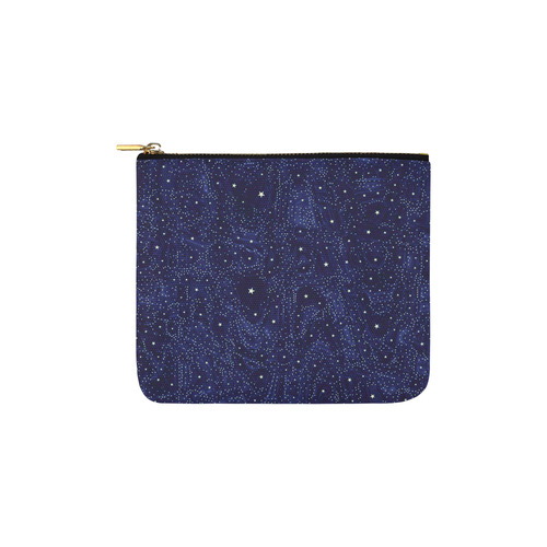 Awesome allover Stars 01B by FeelGood Carry-All Pouch 6''x5''