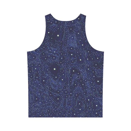 Awesome allover Stars 01B by FeelGood All Over Print Tank Top for Men (Model T43)