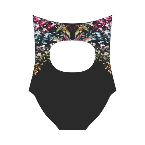 jewel butterfly 2 Strap Swimsuit ( Model S05)