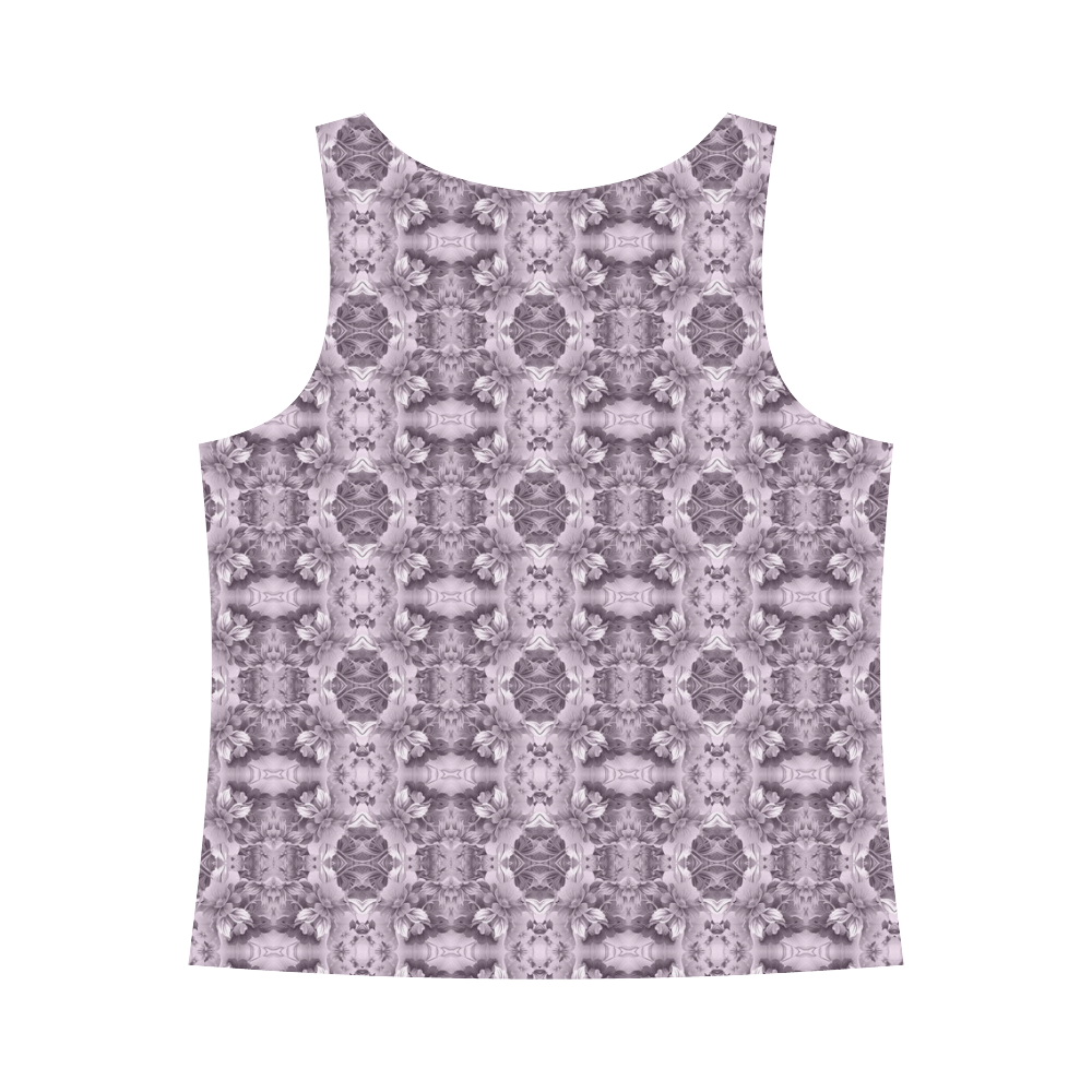 Gray Royalty All Over Print Tank Top for Women (Model T43)