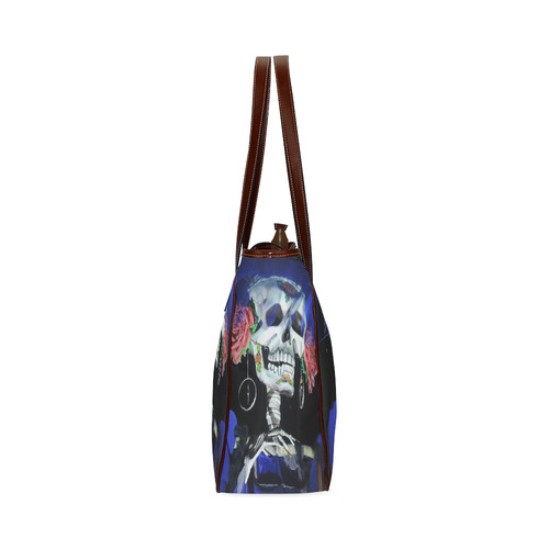 Sugar Skull and Roses Classic Tote Bag (Model 1644)