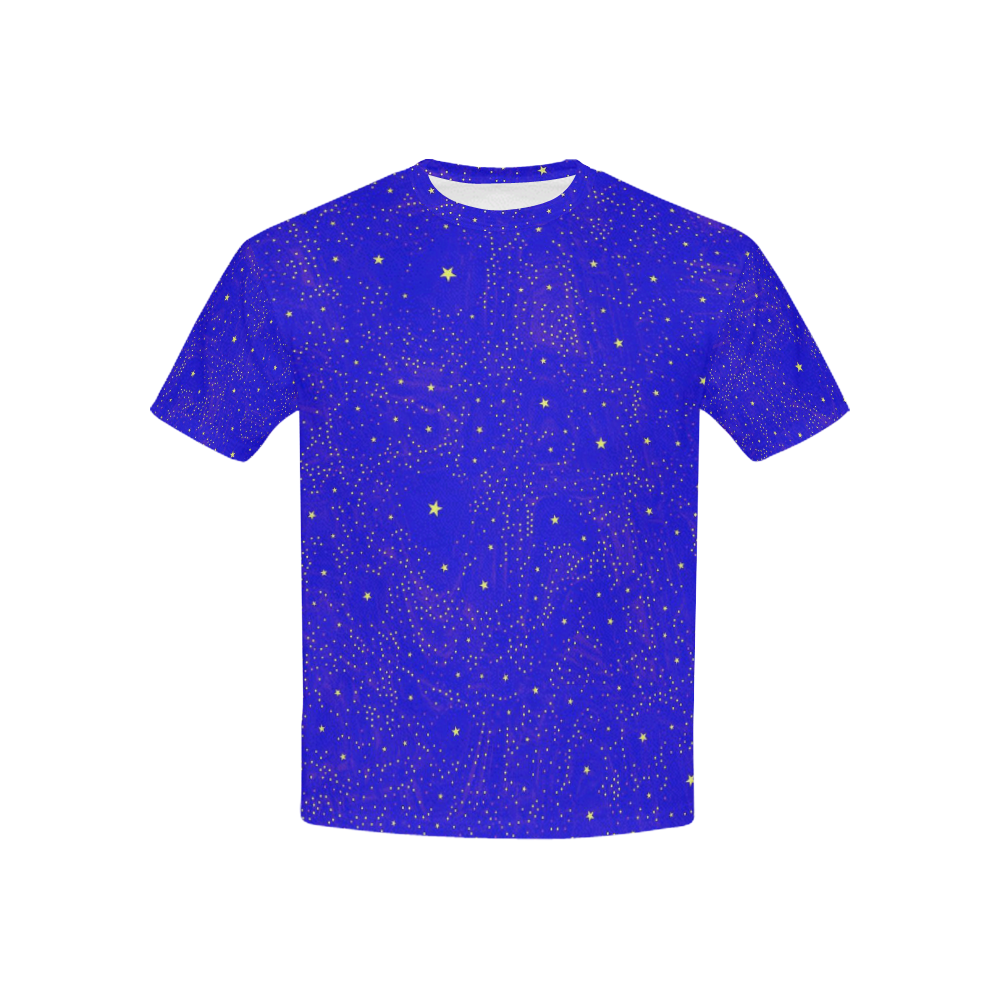 Awesome allover Stars 01F by FeelGood Kids' All Over Print T-shirt (USA Size) (Model T40)