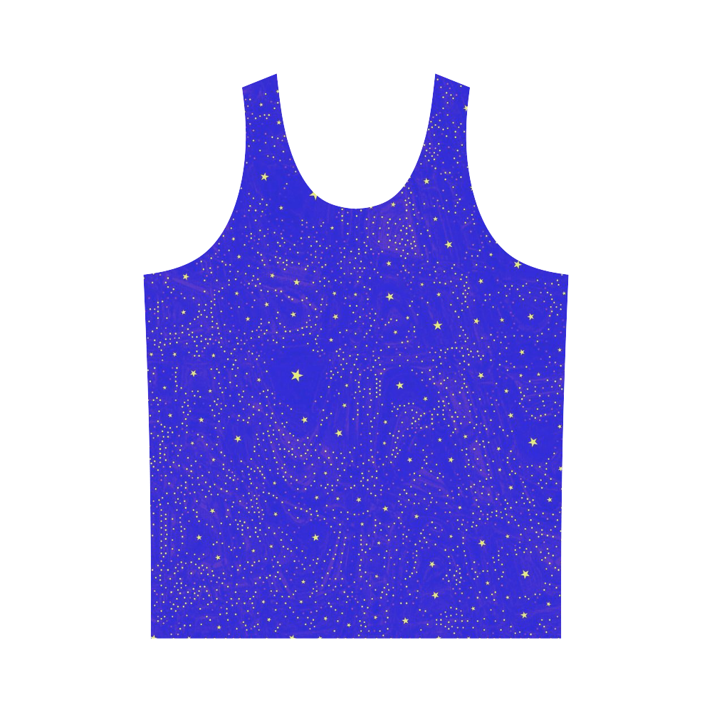 Awesome allover Stars 01F by FeelGood All Over Print Tank Top for Men (Model T43)