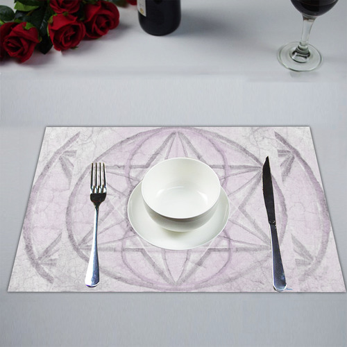 Protection- transcendental love by Sitre haim Placemat 14’’ x 19’’ (Set of 6)