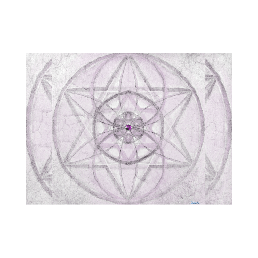 Protection- transcendental love by Sitre haim Placemat 14’’ x 19’’ (Set of 4)