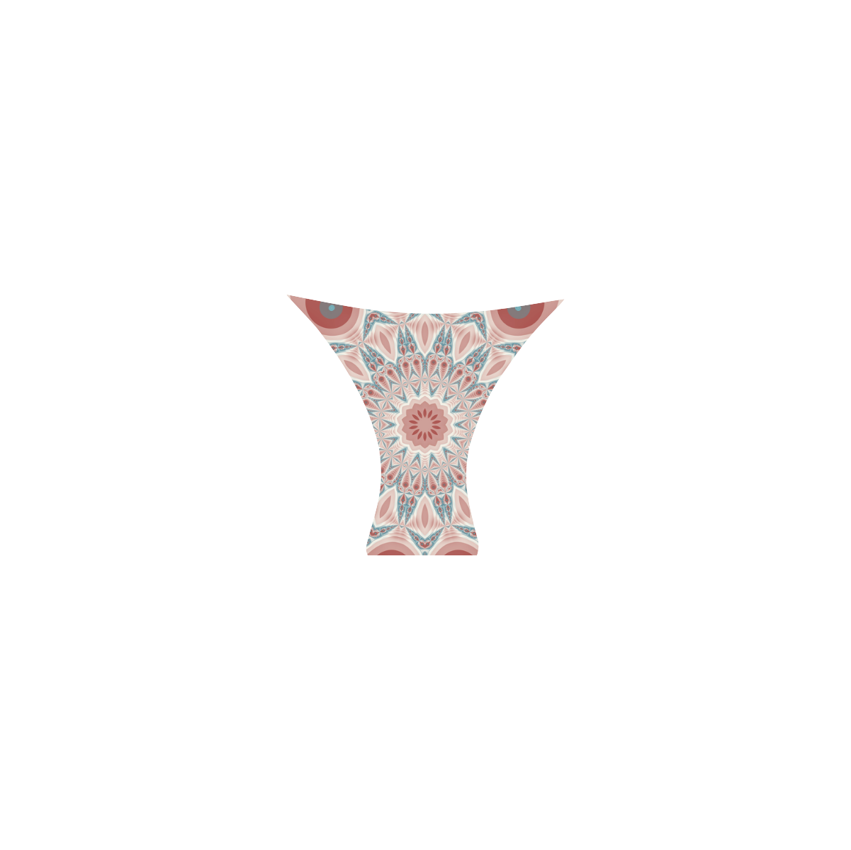 Modern Kaleidoscope Mandala Fractal Art Graphic Custom Bikini Swimsuit (Model S01)