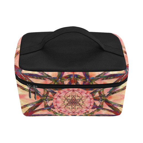 protection- vitality and awakening by Sitre haim Cosmetic Bag/Large (Model 1658)