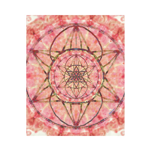 protection- vitality and awakening by Sitre haim Duvet Cover 86"x70" ( All-over-print)