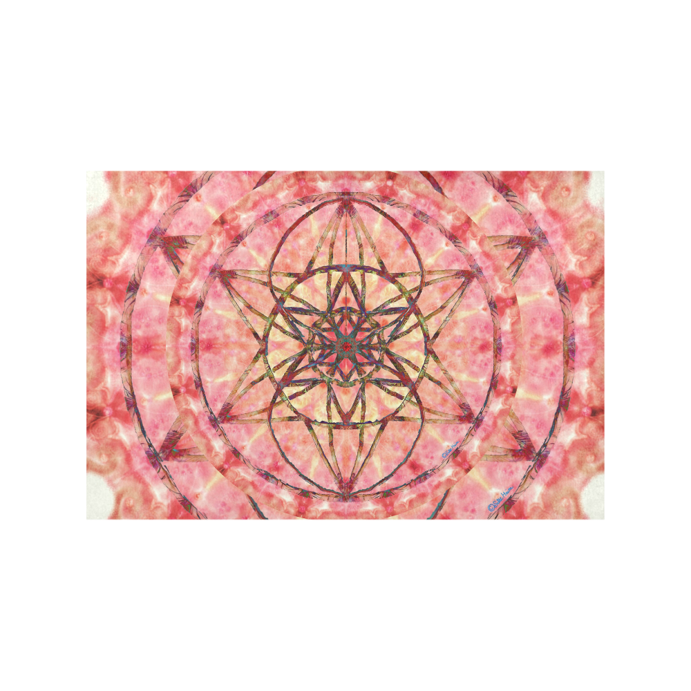 protection- vitality and awakening by Sitre haim Placemat 12’’ x 18’’ (Set of 6)