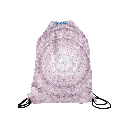 Protection-Jerusalem by love-Sitre Haim Medium Drawstring Bag Model 1604 (Twin Sides) 13.8"(W) * 18.1"(H)