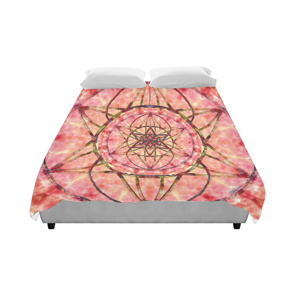 protection- vitality and awakening by Sitre haim Duvet Cover 86"x70" ( All-over-print)