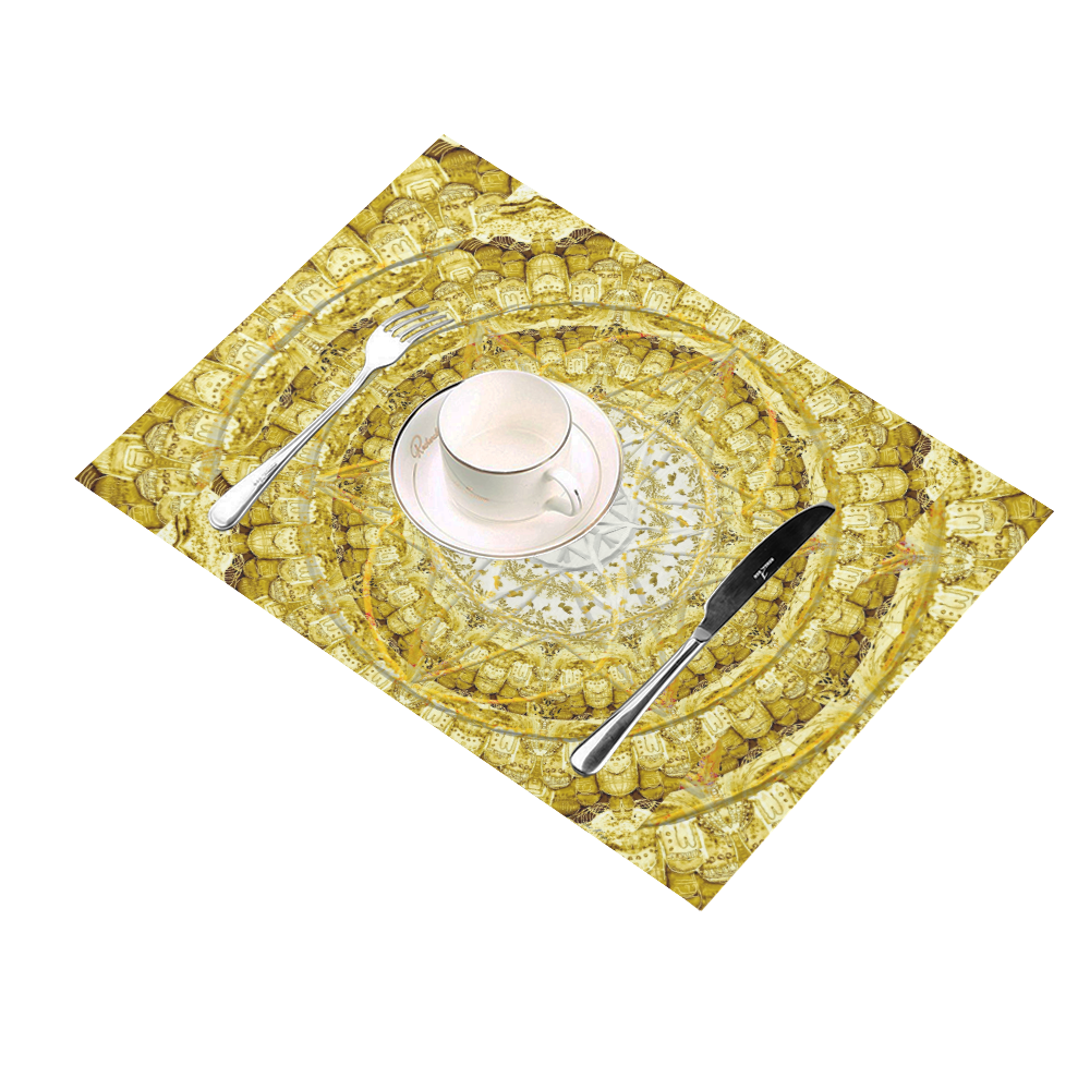 protection from Jerusalem of gold Placemat 14’’ x 19’’ (Set of 2)