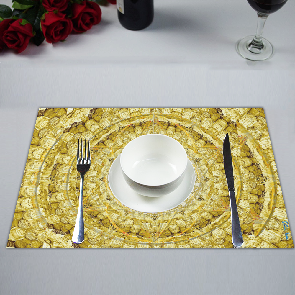 protection from Jerusalem of gold Placemat 14’’ x 19’’ (Set of 4)