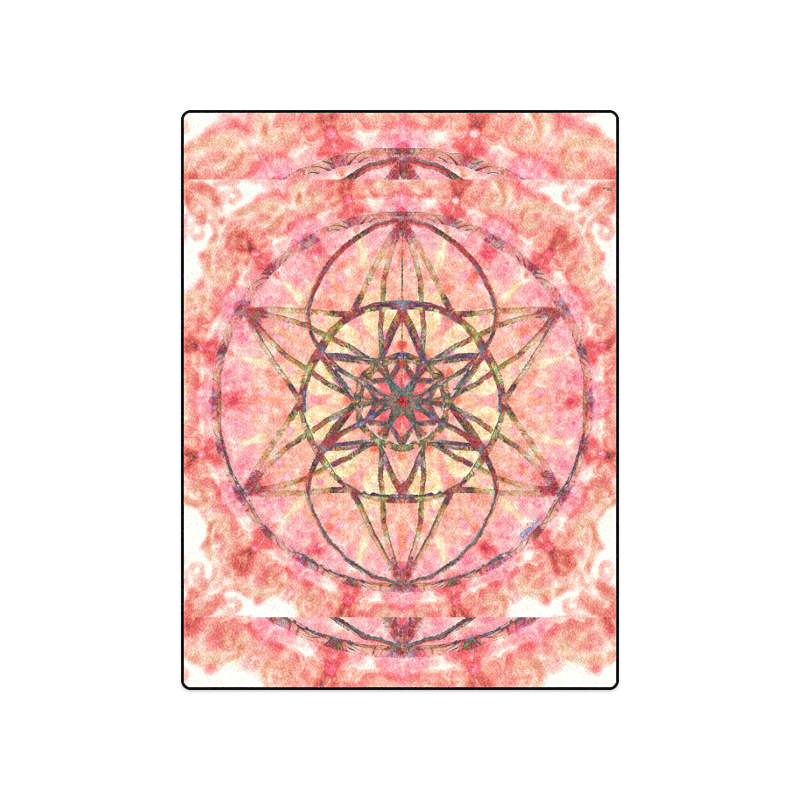 protection- vitality and awakening by Sitre haim Blanket 50"x60"