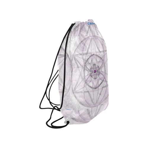 Protection- transcendental love by Sitre haim Small Drawstring Bag Model 1604 (Twin Sides) 11"(W) * 17.7"(H)