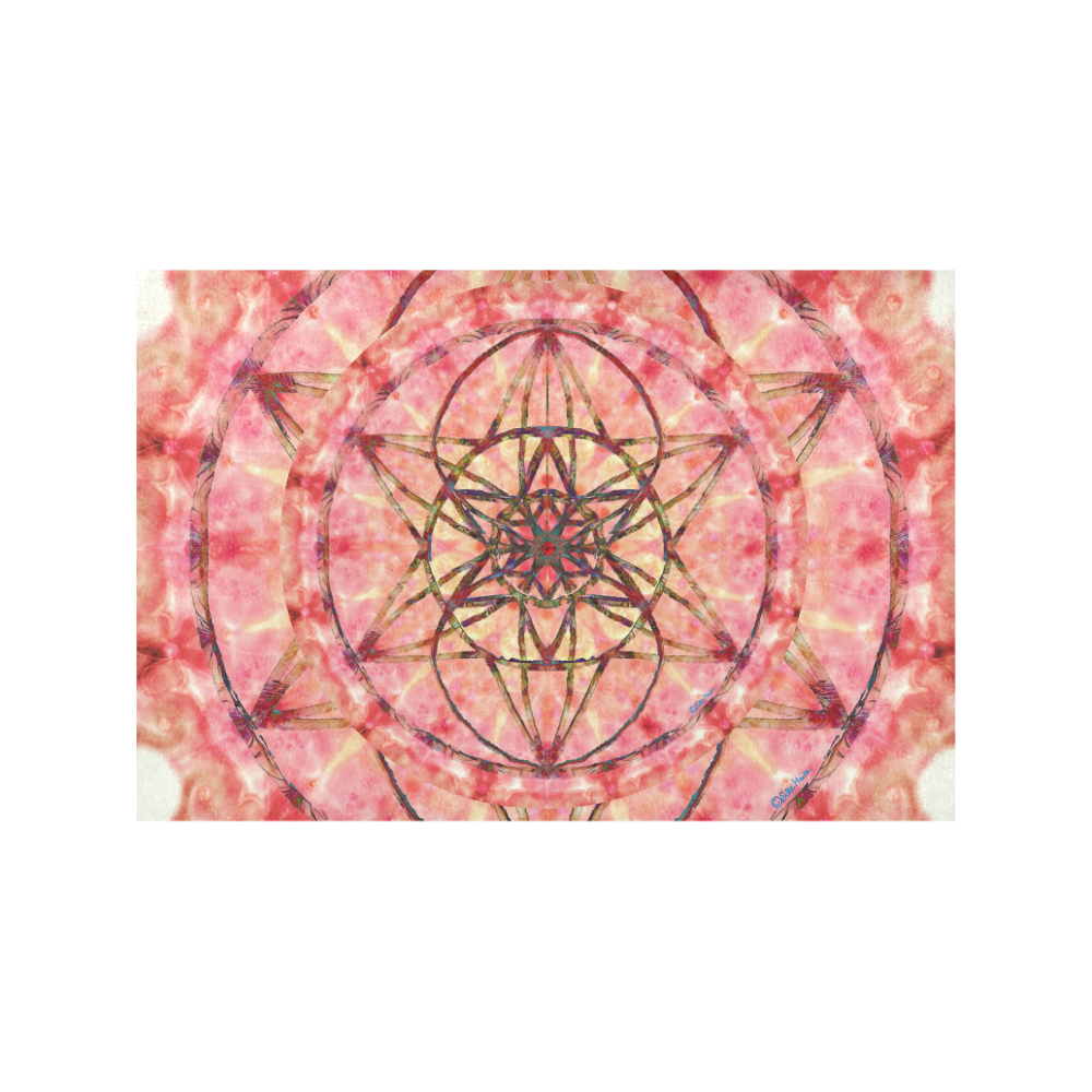 protection- vitality and awakening by Sitre haim Placemat 12''x18''