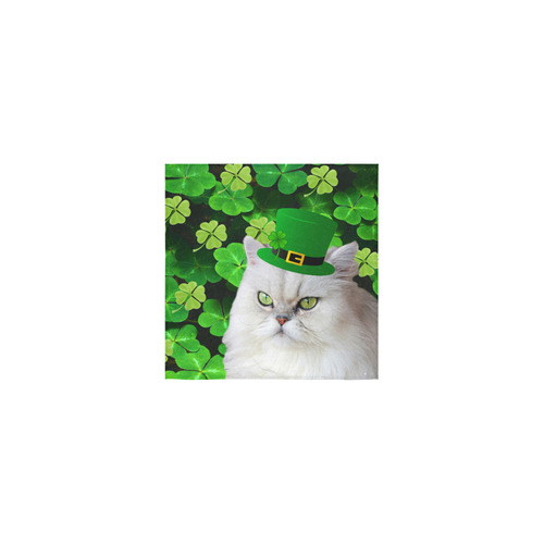 Patrick's Irish Cat Square Towel 13“x13”