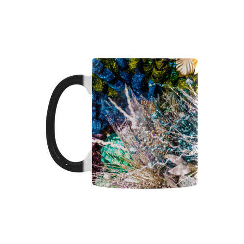 Christmas Glitter Custom Morphing Mug