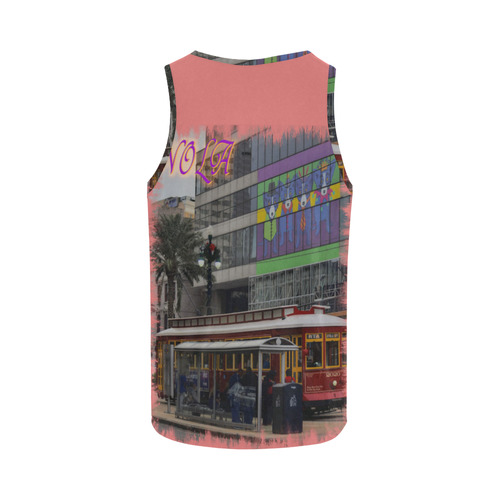 CANAL STREET All Over Print Tank Top for Women (Model T43)