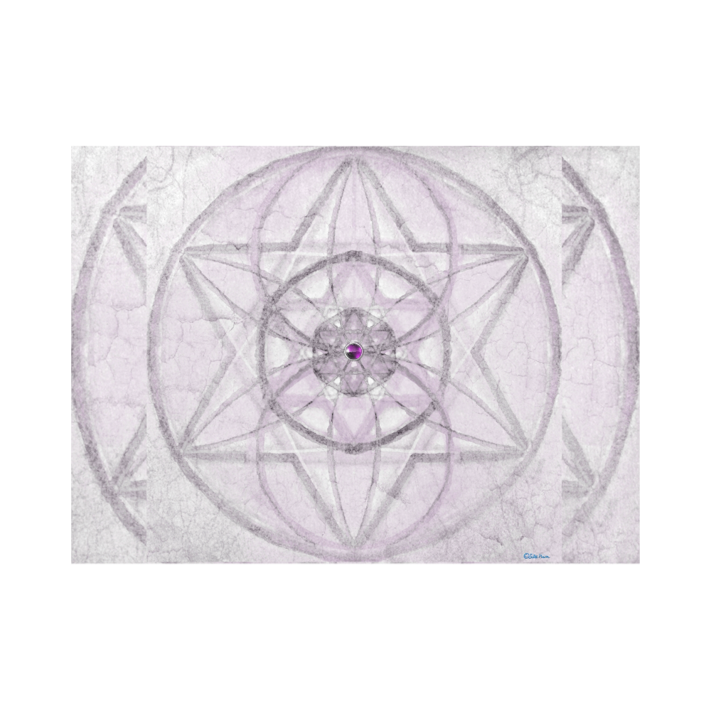 Protection- transcendental love by Sitre haim Placemat 14’’ x 19’’ (Set of 6)