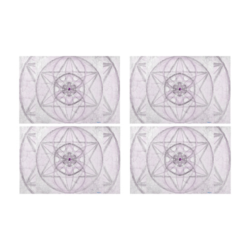 Protection- transcendental love by Sitre haim Placemat 12’’ x 18’’ (Set of 4)