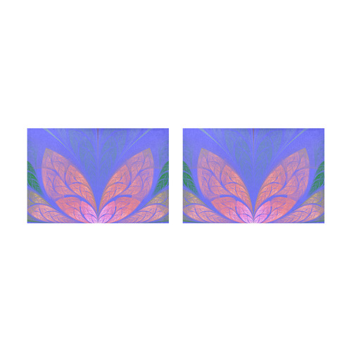morning lotus Placemat 12’’ x 18’’ (Set of 2)